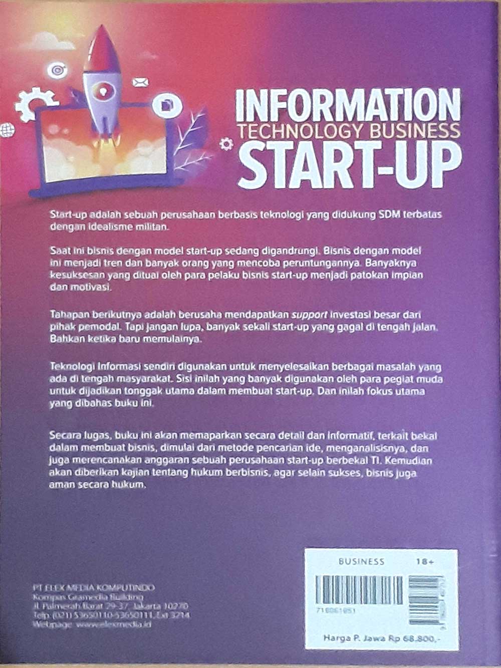buku INFORMATION TECHNOLOGY BUSINESS START-UP