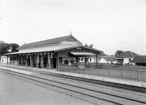 Stasiun Gawok tahun 1910