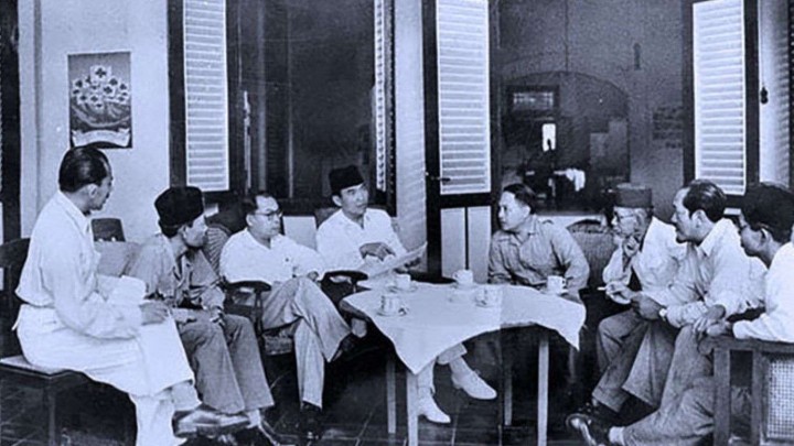 foto proklamasi 1945