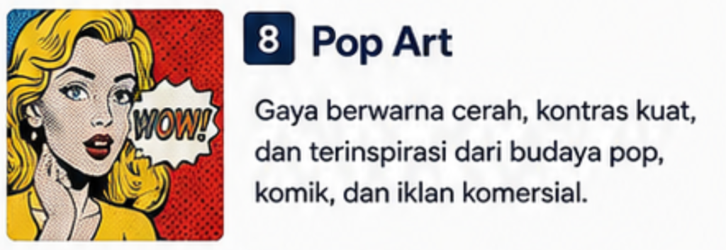 Gaya Pop Art